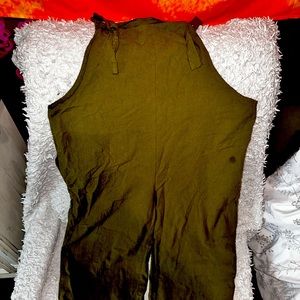 Forest Green Overalls